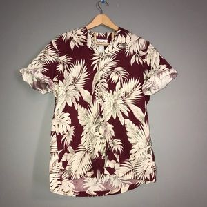 VINTAGE Hawaiian Shirt Button Up
